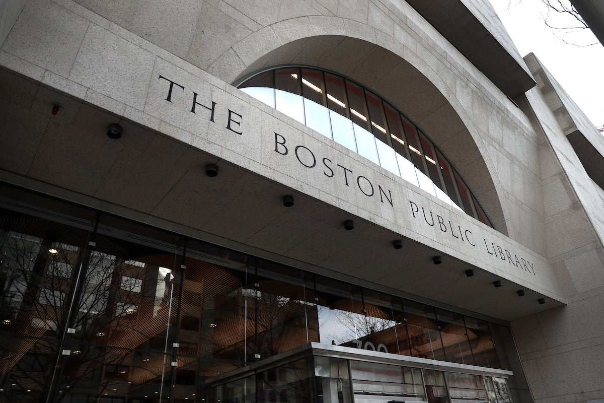 Central Library in Copley Square