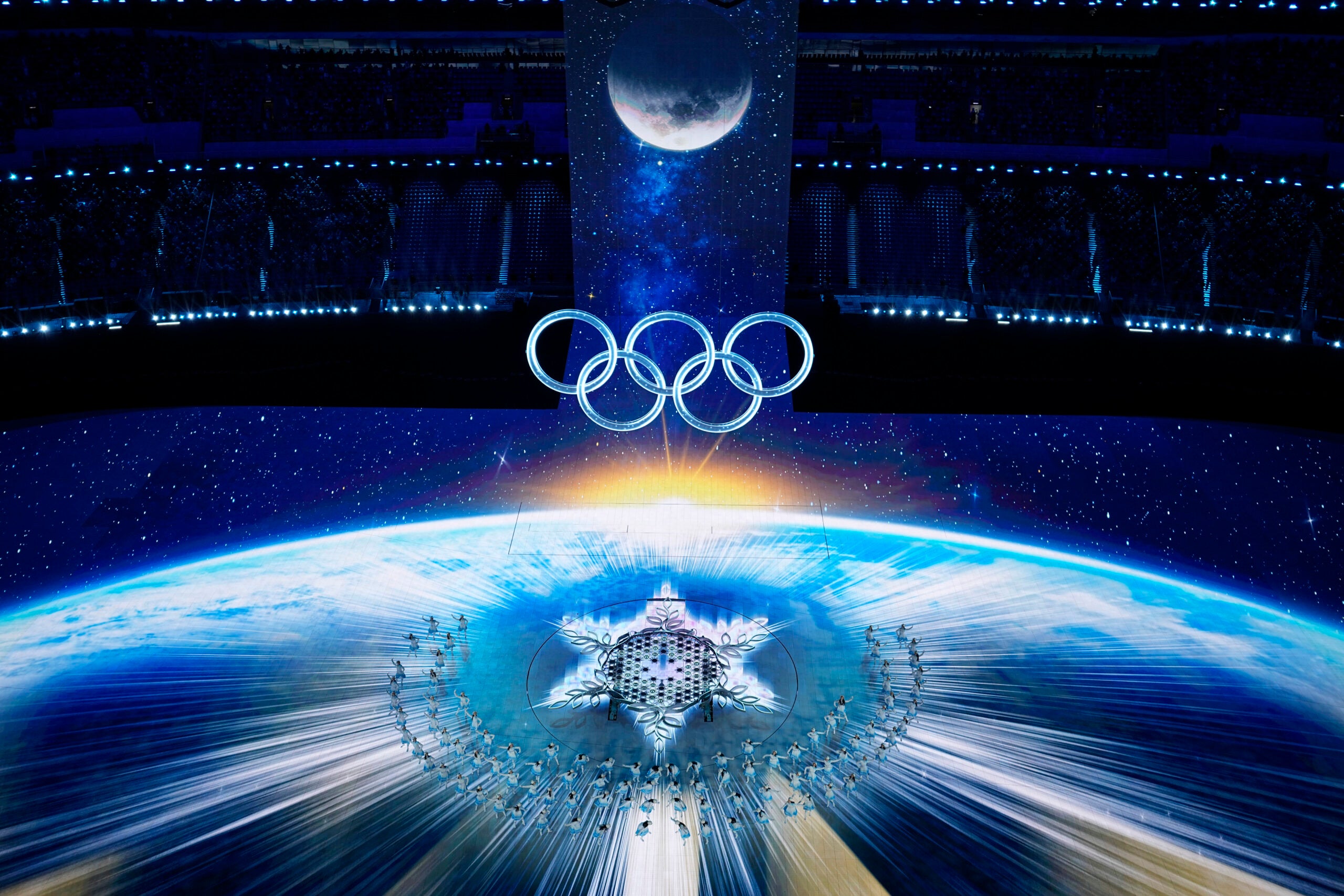 The Olympics opening ceremony in Beijing