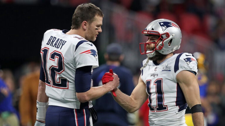 Julian Edelman Tom Brady