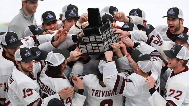 umass hockey championship hat