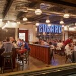 Cunard Tavern Through Windows - Night