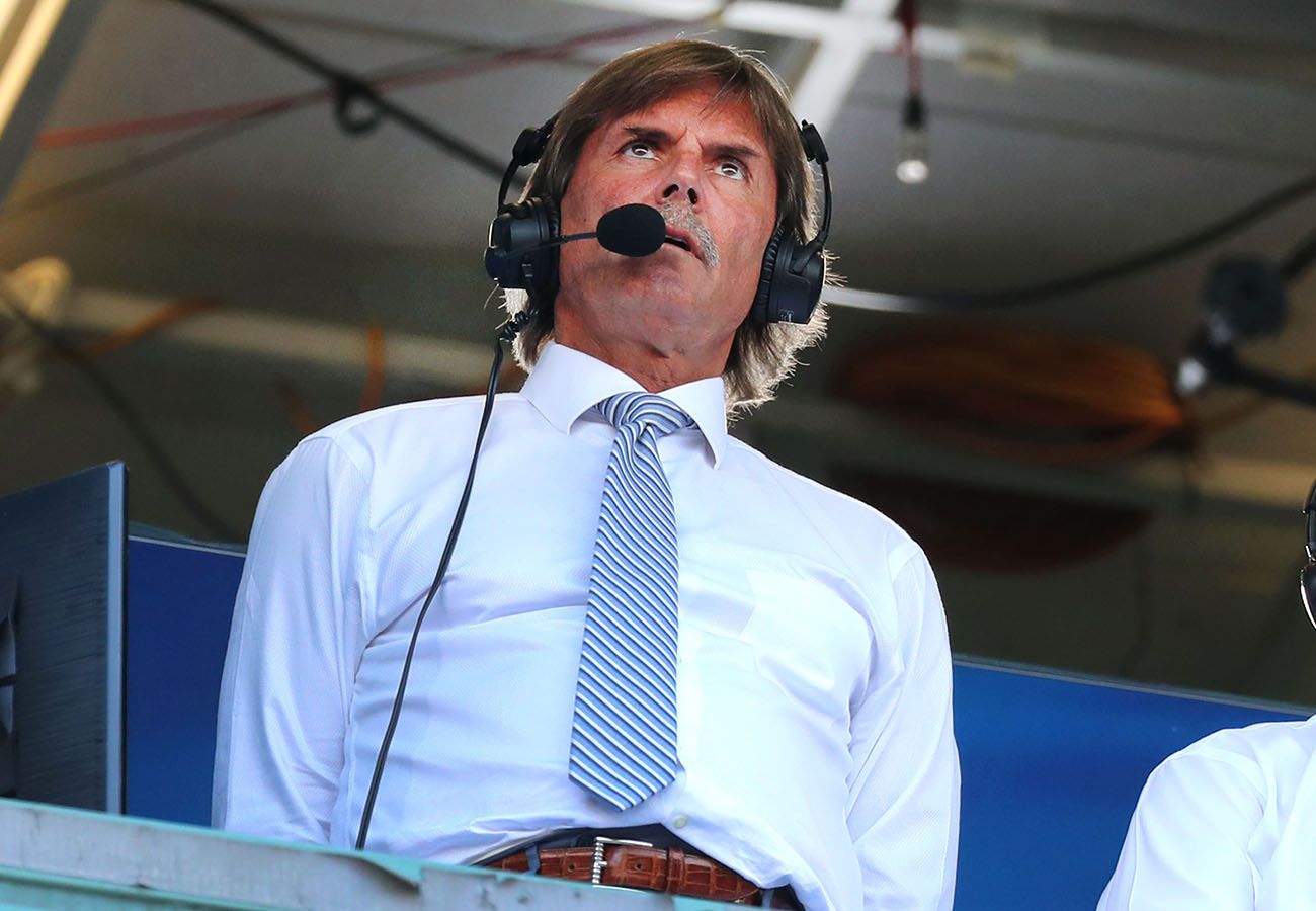 Eckersley has not lost his fastball, Youkilis is most improved analyst