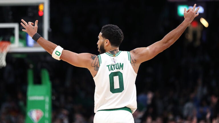 Jayson Tatum and Derrick White made a bet. Here's why White wants to lose.  - The Boston Globe