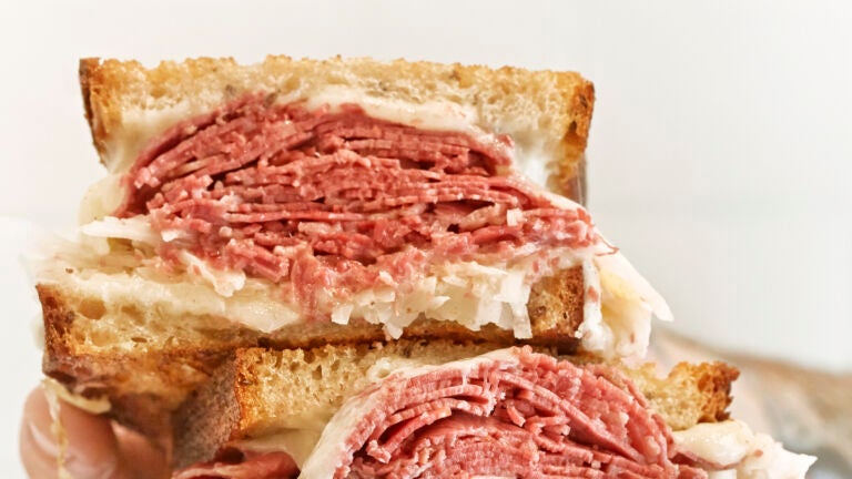 Boston Calling 2022's food and drink lineup includes a reuben from Mamaleh's.