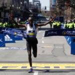 Evans Chebet Boston Marathon 2022 winner