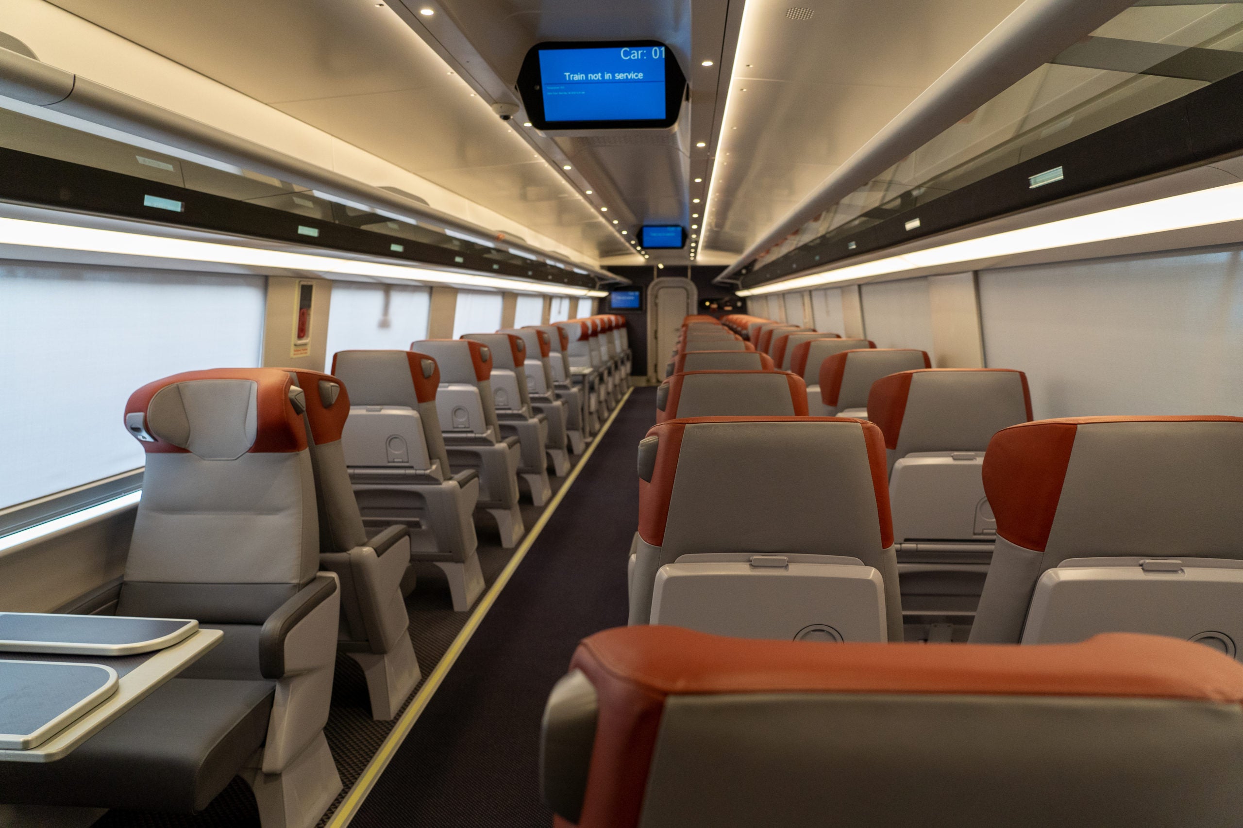 A Look Inside The New Amtrak Acela Trains Debuting Next Year