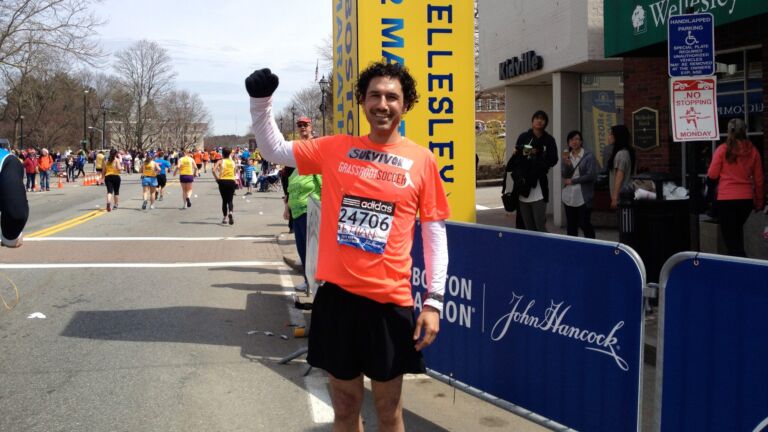 Ethan Zohn Boston Marathon