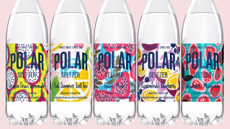 The summer 2022 Polar Seltzer flavors