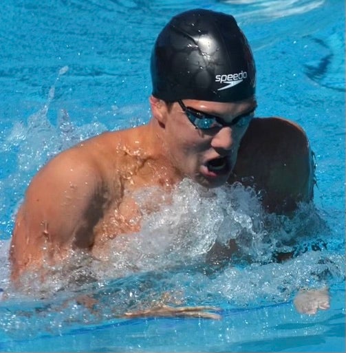 David Abrahams Harvard swimmer
