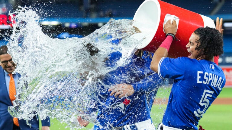 Blue Jays' Springer opens up Canada Day with leadoff bomb against Red Sox