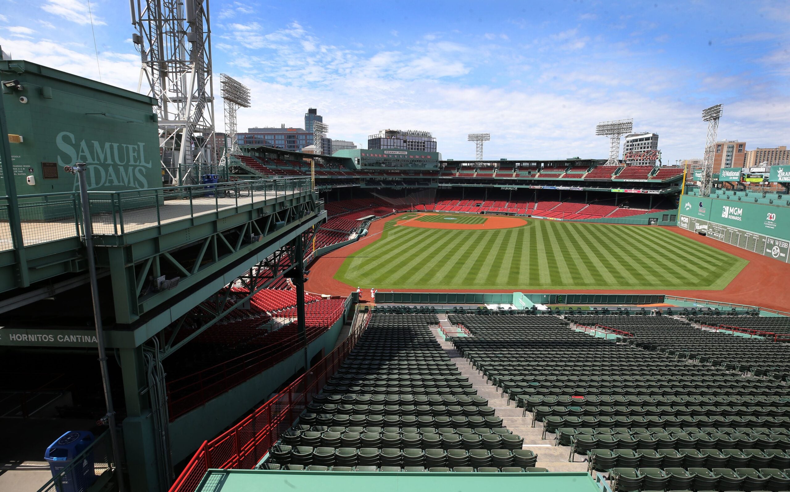 Now in centerfield at Fenway Park!, Boston Red Sox, Fenway Park