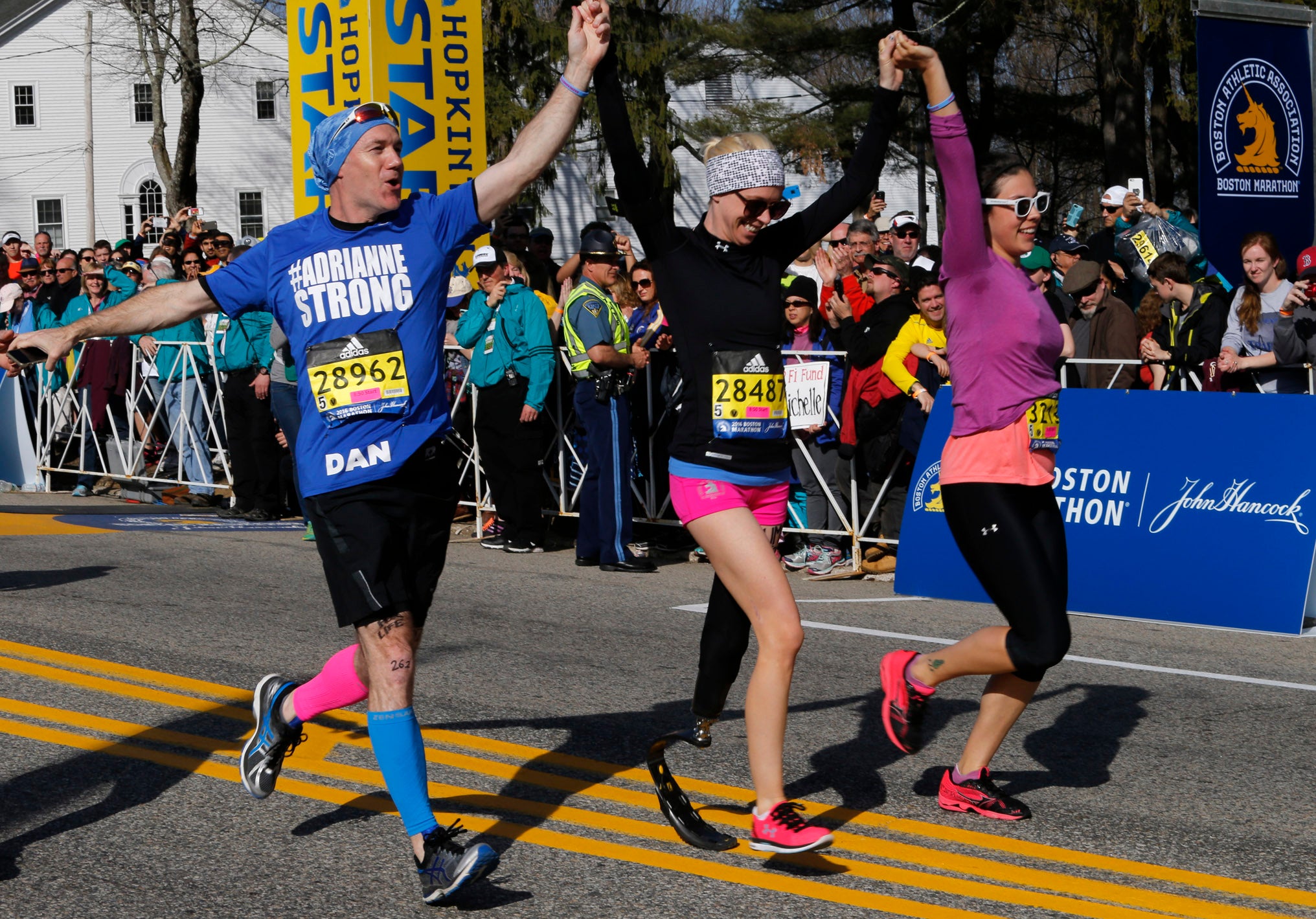 Adrianne Haslet Boston Marathon