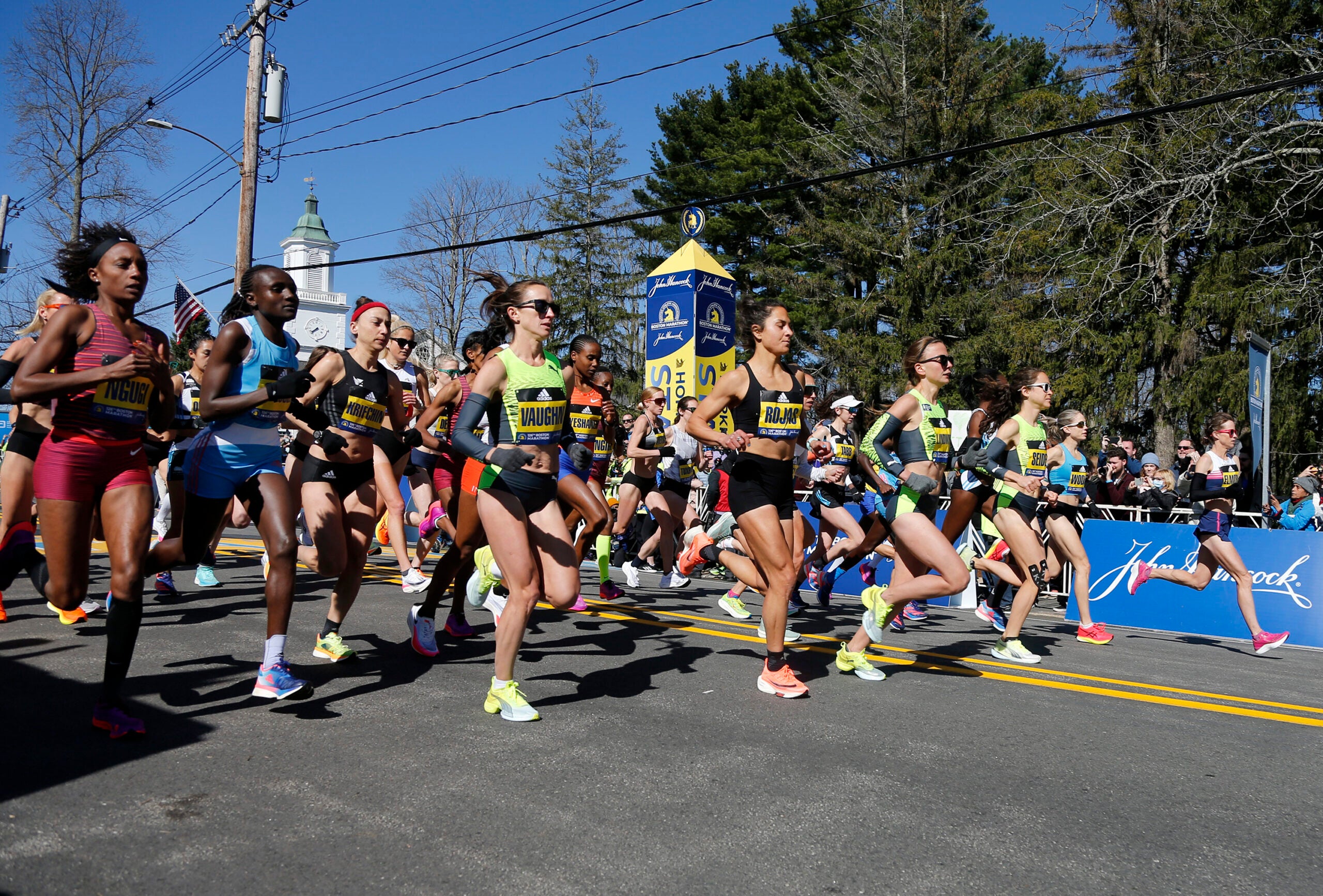 boston marathon runners