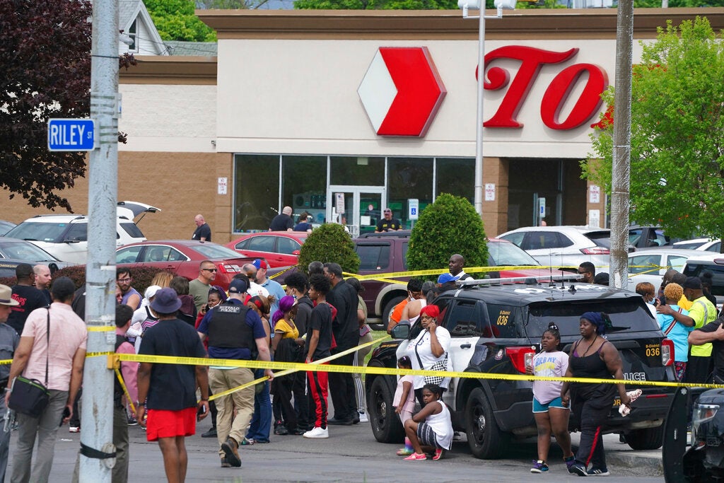 10 dead in Buffalo supermarket attack police call hate crime