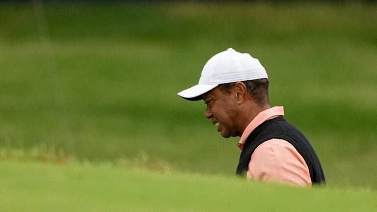 Tiger Woods has worst PGA Championship score, withdraws from Sunday's round