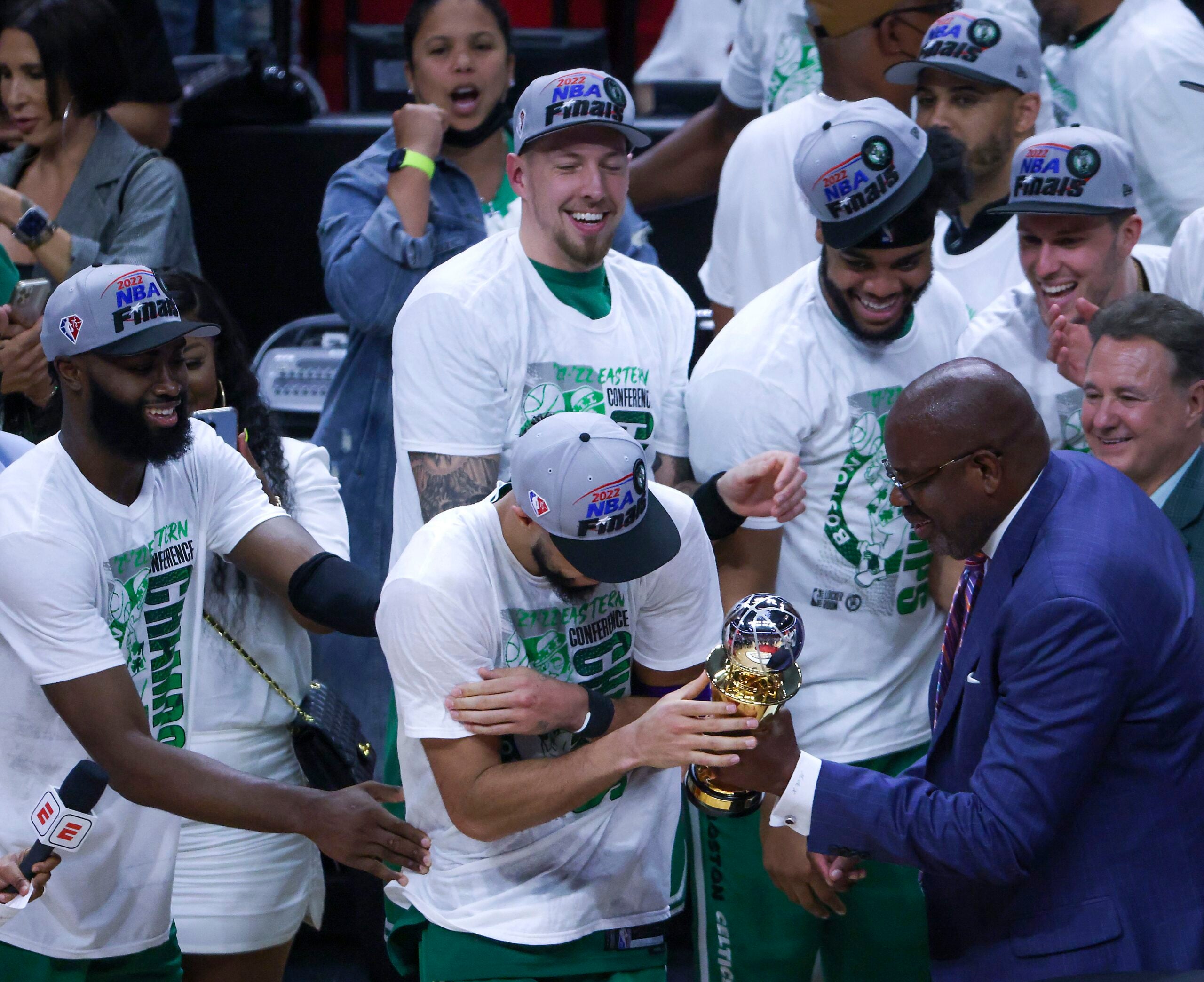 SOURCE SPORTS: Jayson Tatum Wins Inaugural Larry Bird Eastern Conference  Finals MVP Award - The Source