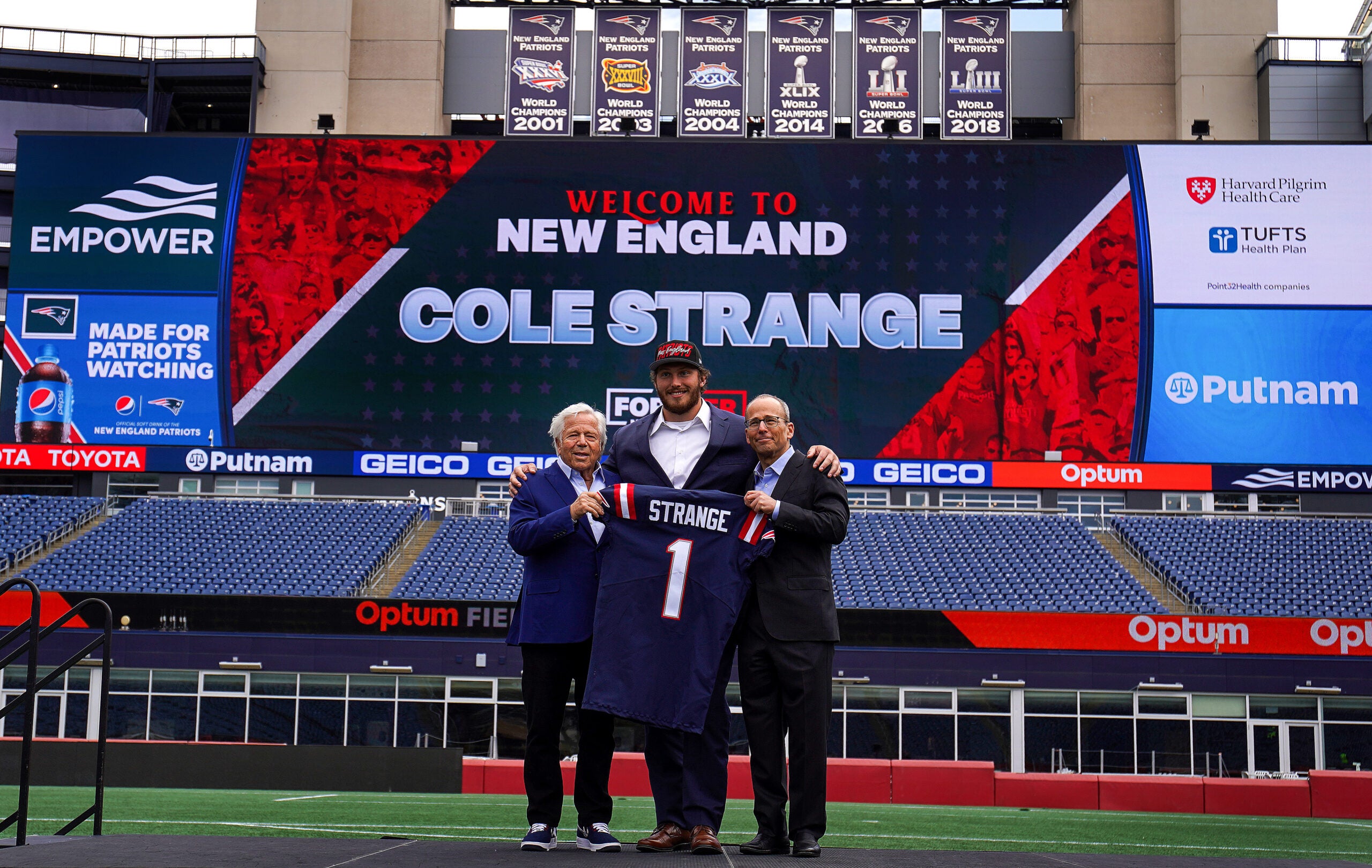 From Cole Strange to Bailey Zappe, the Patriots' 2022 draft class