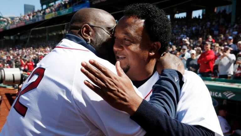 Pedro Martinez Headshot and Action Shot