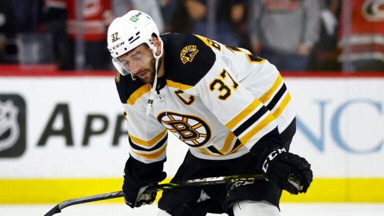 Patrice Bergeron undecided on his hockey future after Bruins' playoff elimination