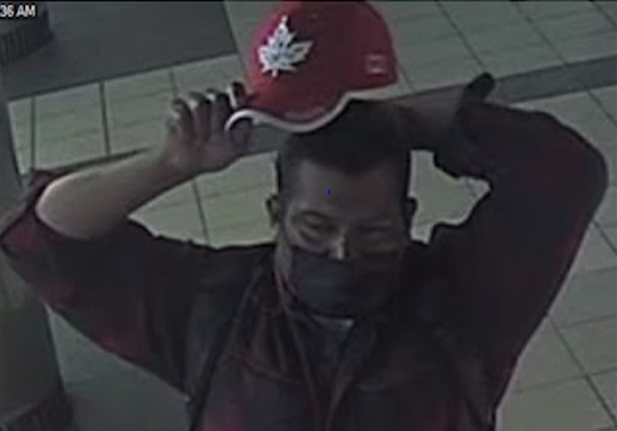 Transit police search for man accused of lewd act