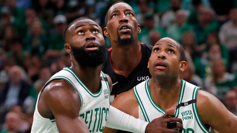 Marcus Smart returned to Game 3 after suffering ankle sprain