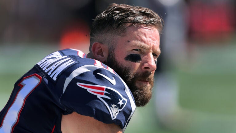 NFL on ESPN - Julian Edelman went with the Boston Celtics jersey