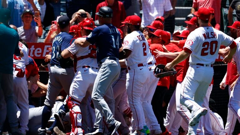 VIDEO: Alternate Angle of Mariners-Angels Brawl is Intense