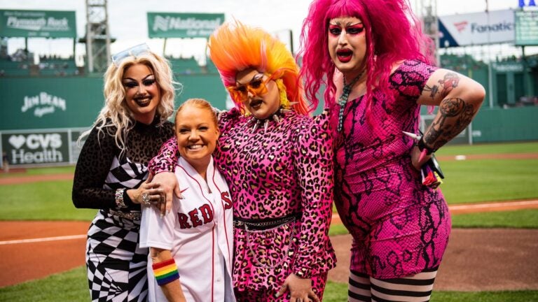 NESN on X: Tiffani Faison throws out the first pitch in celebration of Pride  Night at Fenway Park. @tiffanifaison