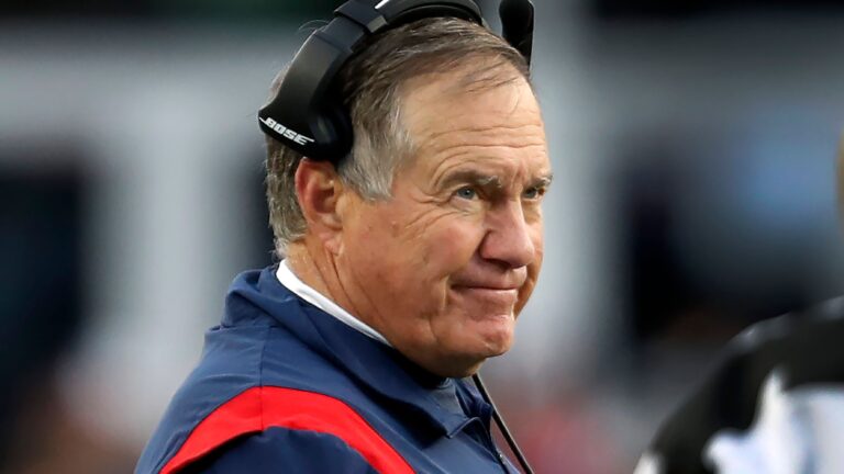 Patriots' Bill Belichick not happy Giants blitzed so much