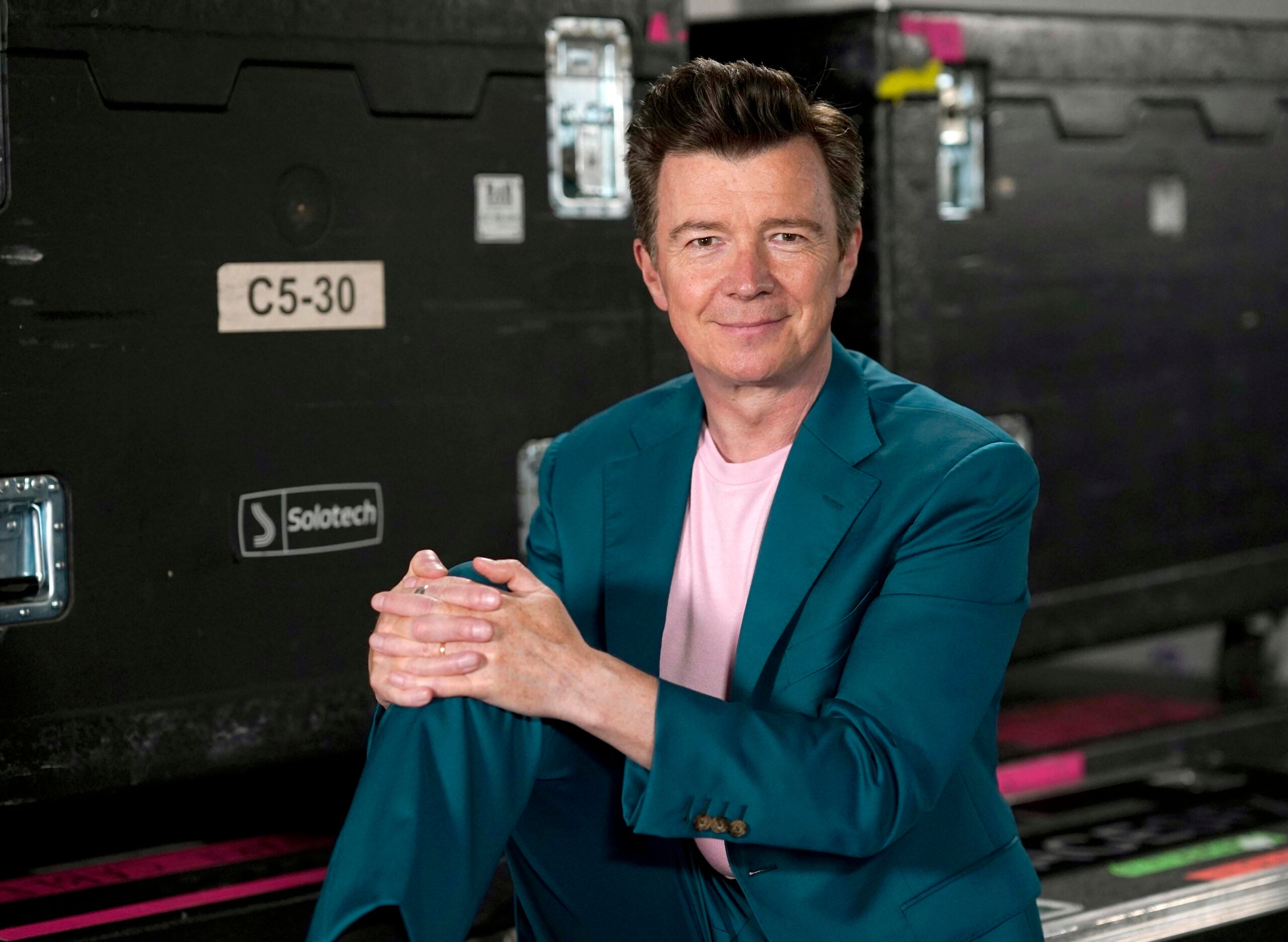 Rick Astley rolls back the years as 'Never Gonna Give You Up