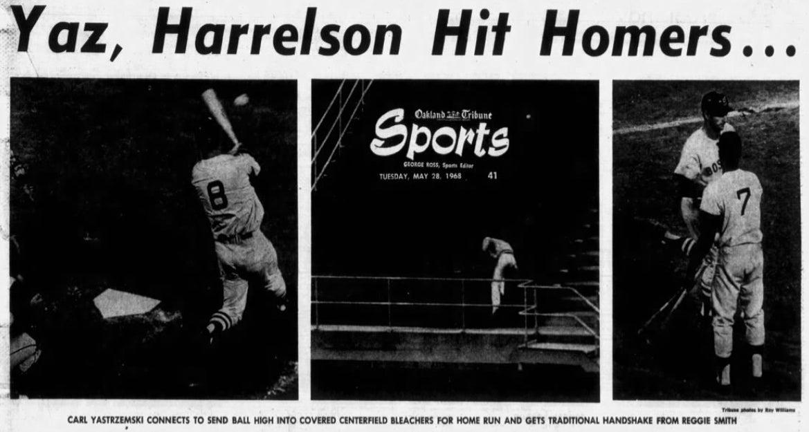 Oakland A's Camera Day 1968 and 1971 