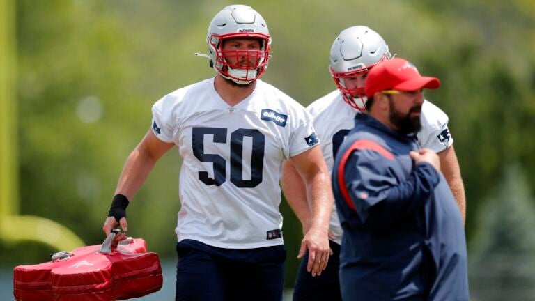 Cole Strange, the Patriots' first draft pick, played at Chattanooga