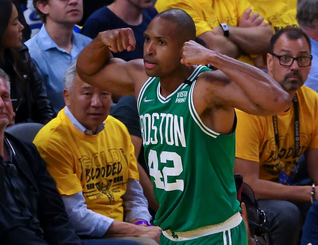 Horford looks to his father on what to do and not to do