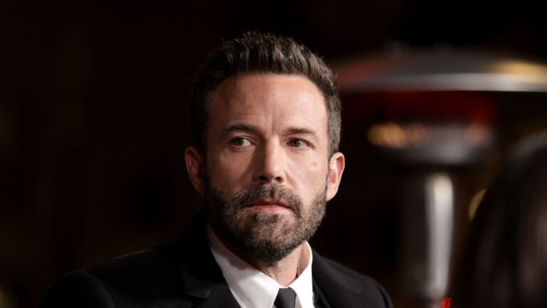 Ben Affleck at the Los Angeles premiere of Amazon Studio's "The Tender Bar" at TCL Chinese Theatre on December 12, 2021, in Hollywood, California.