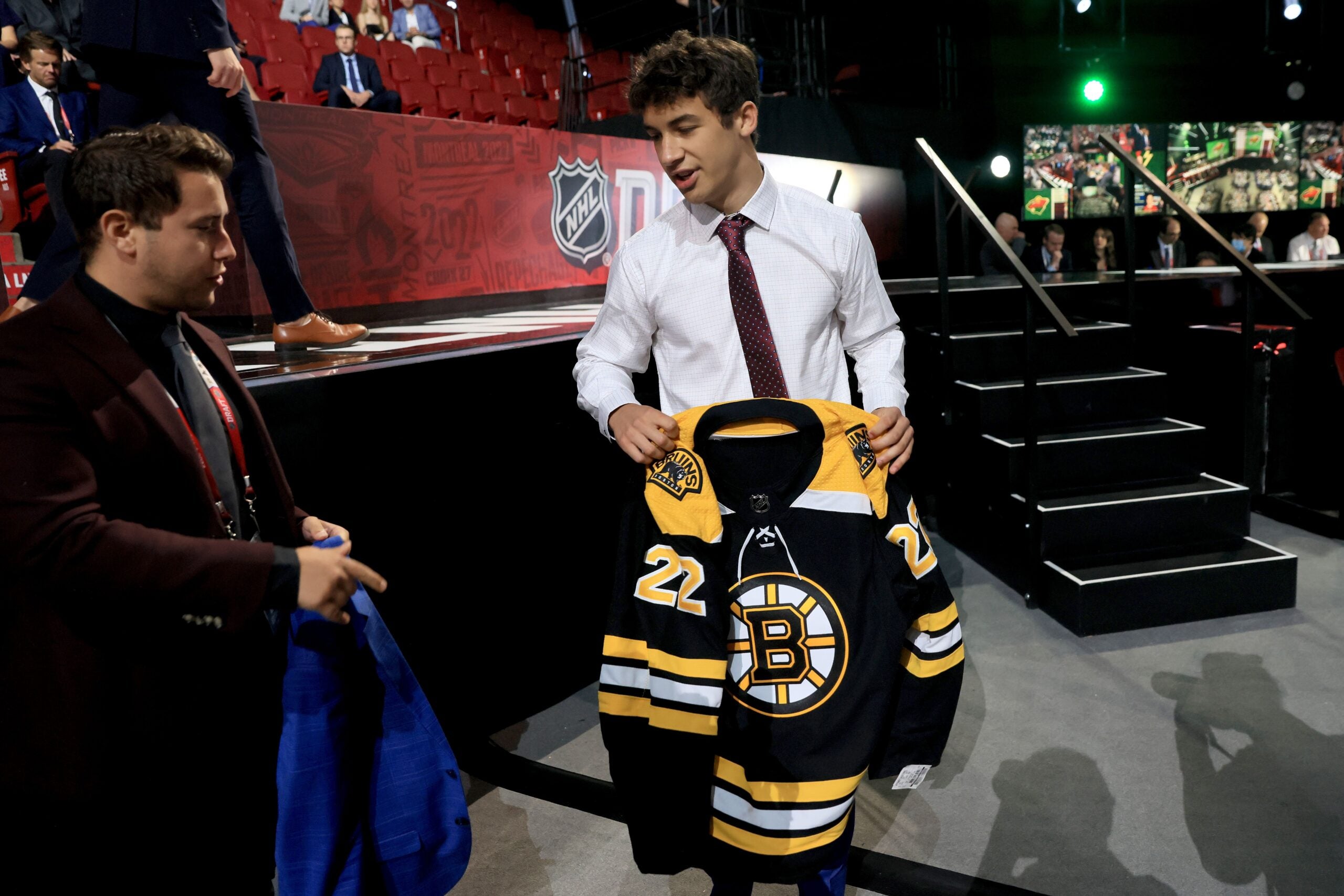 Here are the Bruins' picks in the 2022 NHL Draft