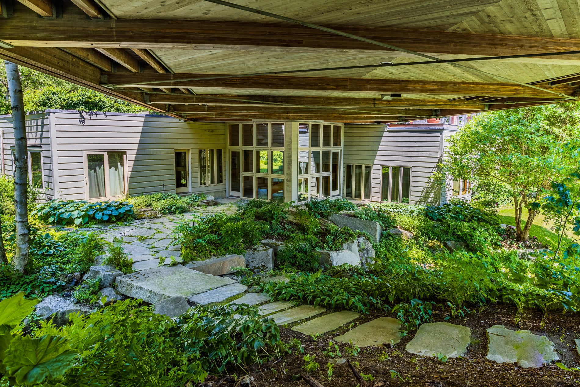 For $17.5m, Vt. home that looks like covered bridge. See inside.