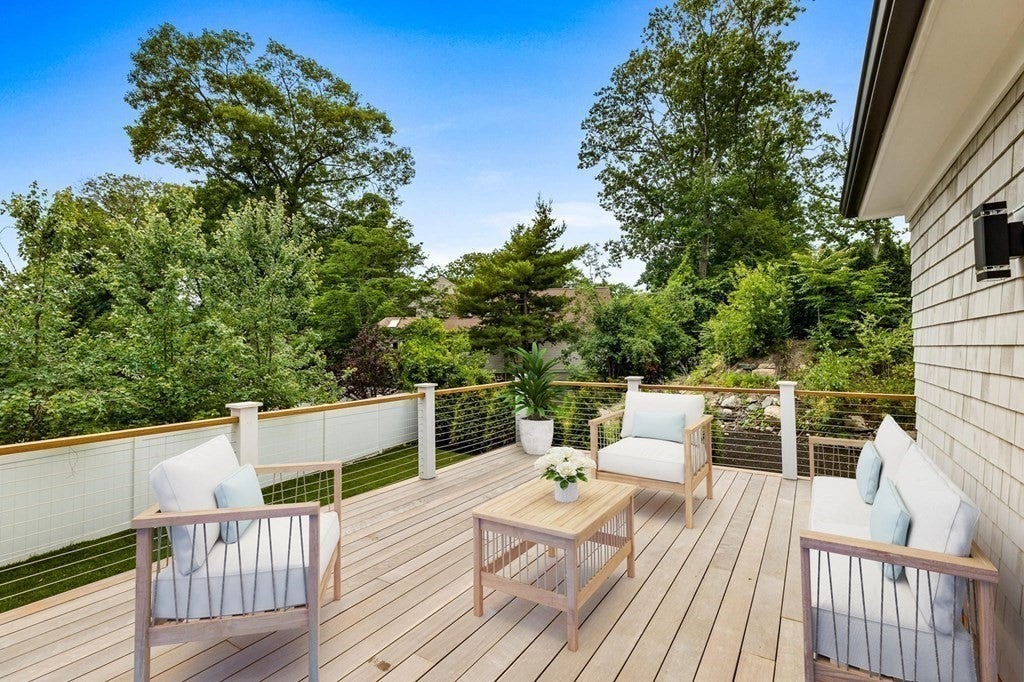 895 Hammond St Brookline MA deck