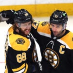 David Pastrnak Patrice Bergeron