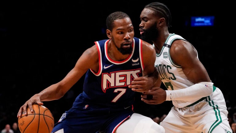 Jaylen Brown tampaknya menanggapi rumor perdagangan Celtics-Kevin Durant