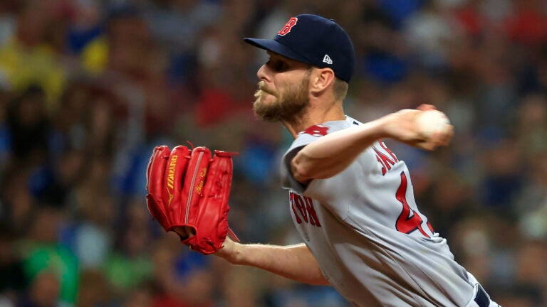 Boston's Chris Sale throws 2 scoreless innings in return from injury