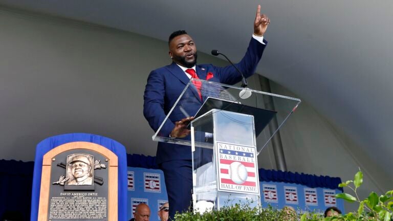 Big Papi comes to Cooperstown