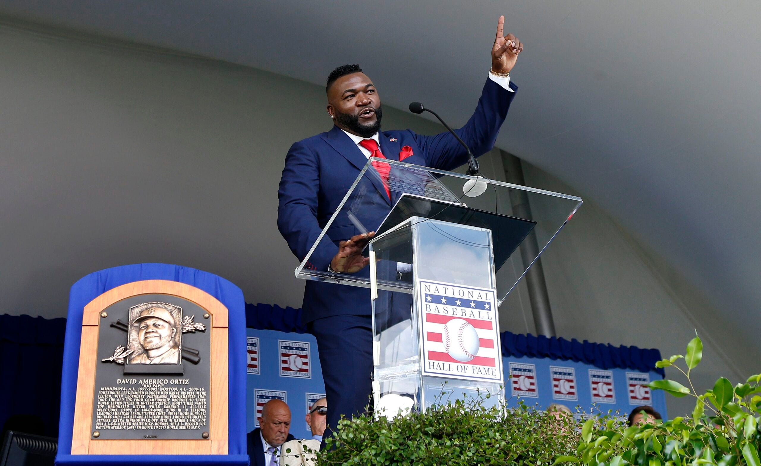 David Ortiz Hall of Fame Induction, Special Sections