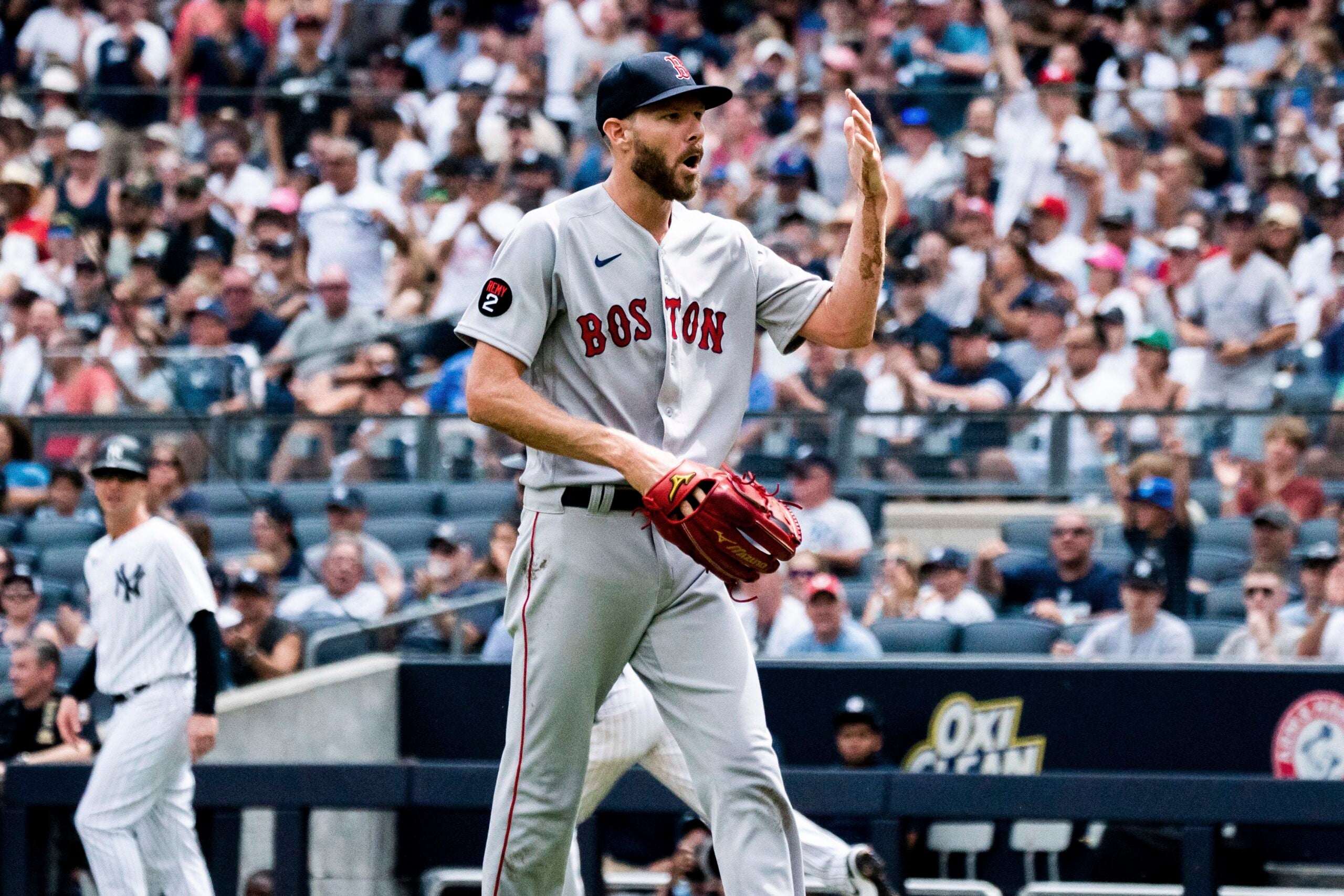 Chris Sale strikes out seven in return from injured list