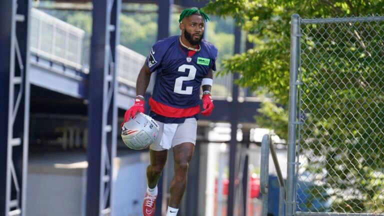 Takeaways from Day 1 of Patriots training camp, including the QB