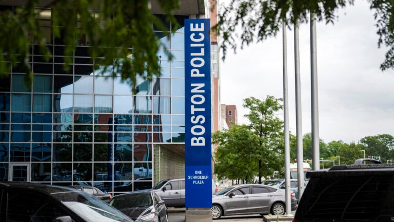 Police headquarters in Boston