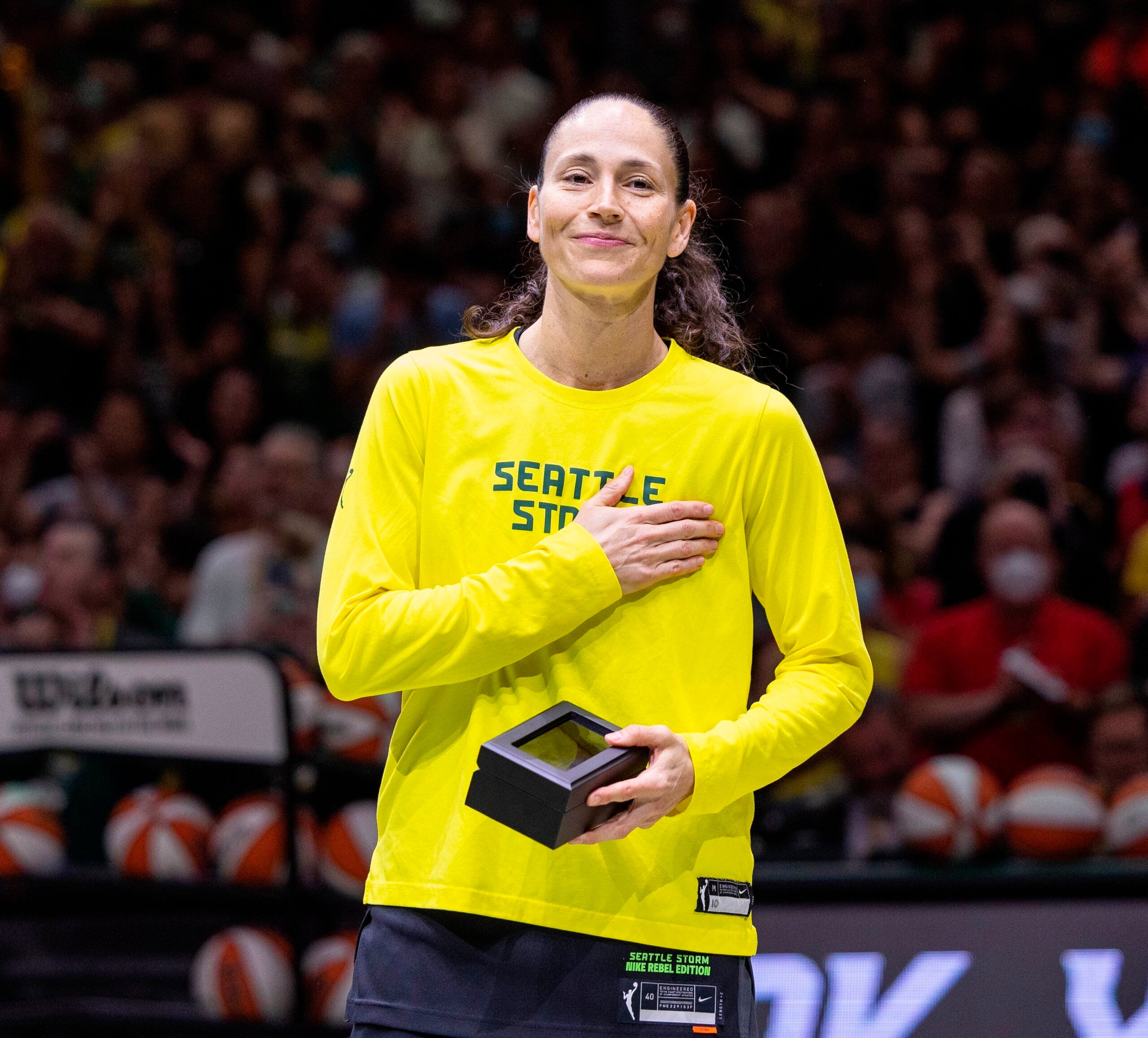 UConn great Sue Bird's No. 10 will be retired by Seattle Storm