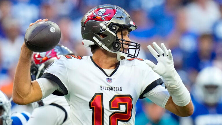 Tom Brady makes history as Tampa Bay Buccaneers win first-ever regular  season game in Germany