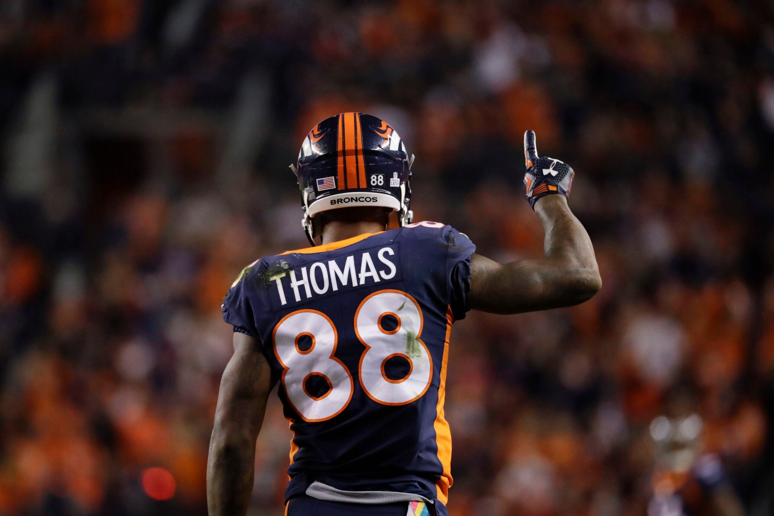 Former Bronco Demaryius Thomas died due to complications of seizure  disorder, medical examiner says