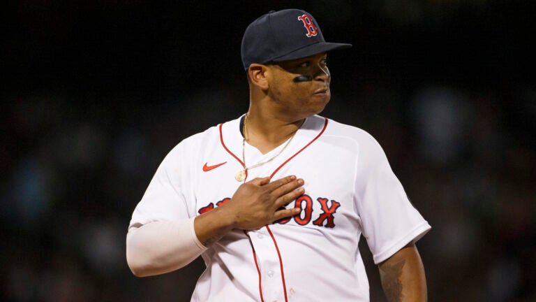 Red Sox on X: You'd smile too if you were Rafael Devers.   / X