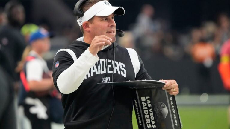 Raiders reportedly 'don't have the money to fire' Josh McDaniels